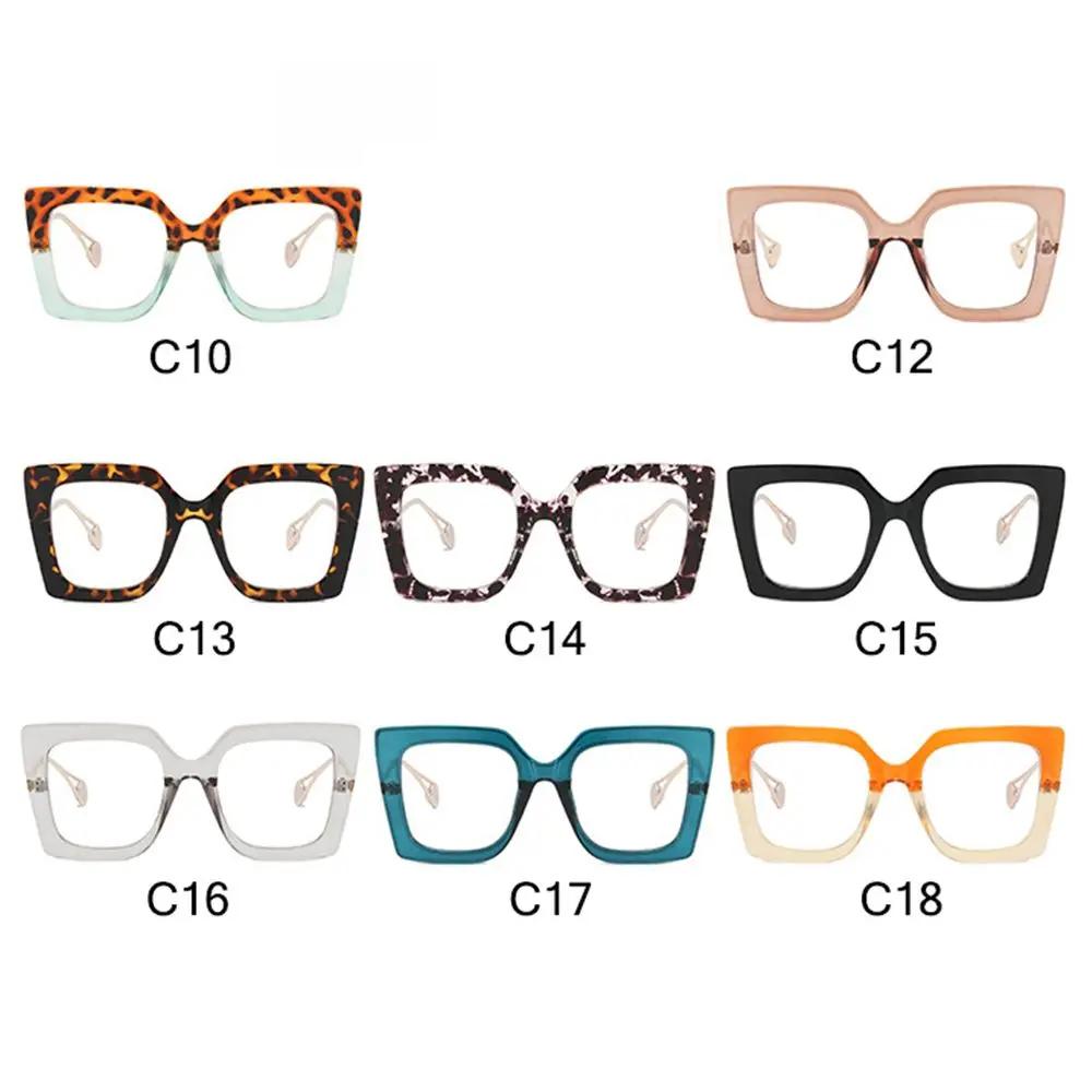 Vintage Square Fram Metal Eyewear Anti Blue Light Glasses Goggles Oversized Sunglasses Lentes  Mujer Lentes