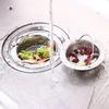 2 Pcs Stainless Steel Kitchen Sink Strainer Sink Basket Strainer Water screen for Kitchen Supplies