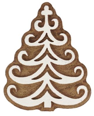 IBA Indianbeautifulart Textile Printing Block Christmas Tree Hand Carved Wooden Stamp Wood Block Printing Textile Stamps For Fabric  Pottery