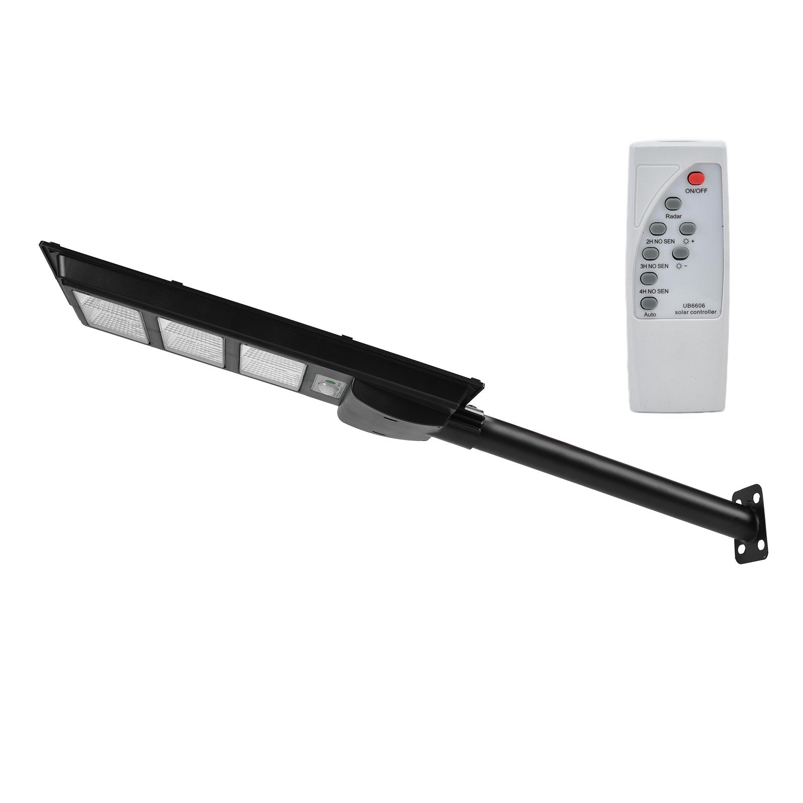 

324LED Solar Street Light 300W Remote Control Timing Waterproof Garden Lamp for Outdoor белый