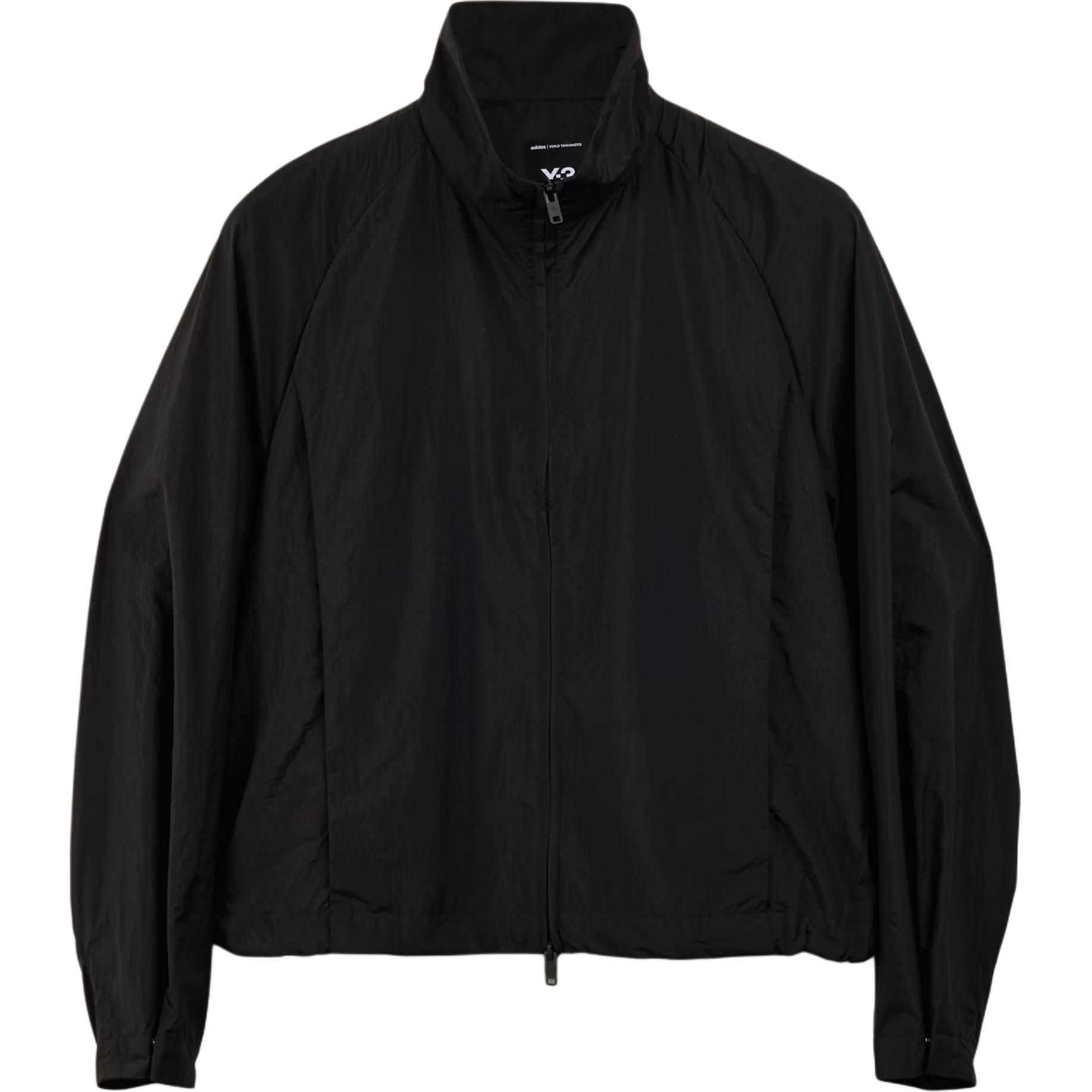 

Y-3 Однотонная куртка свободного кроя с воротником-стойкой и длинными рукавами Женские куртки Черный JD1478 S