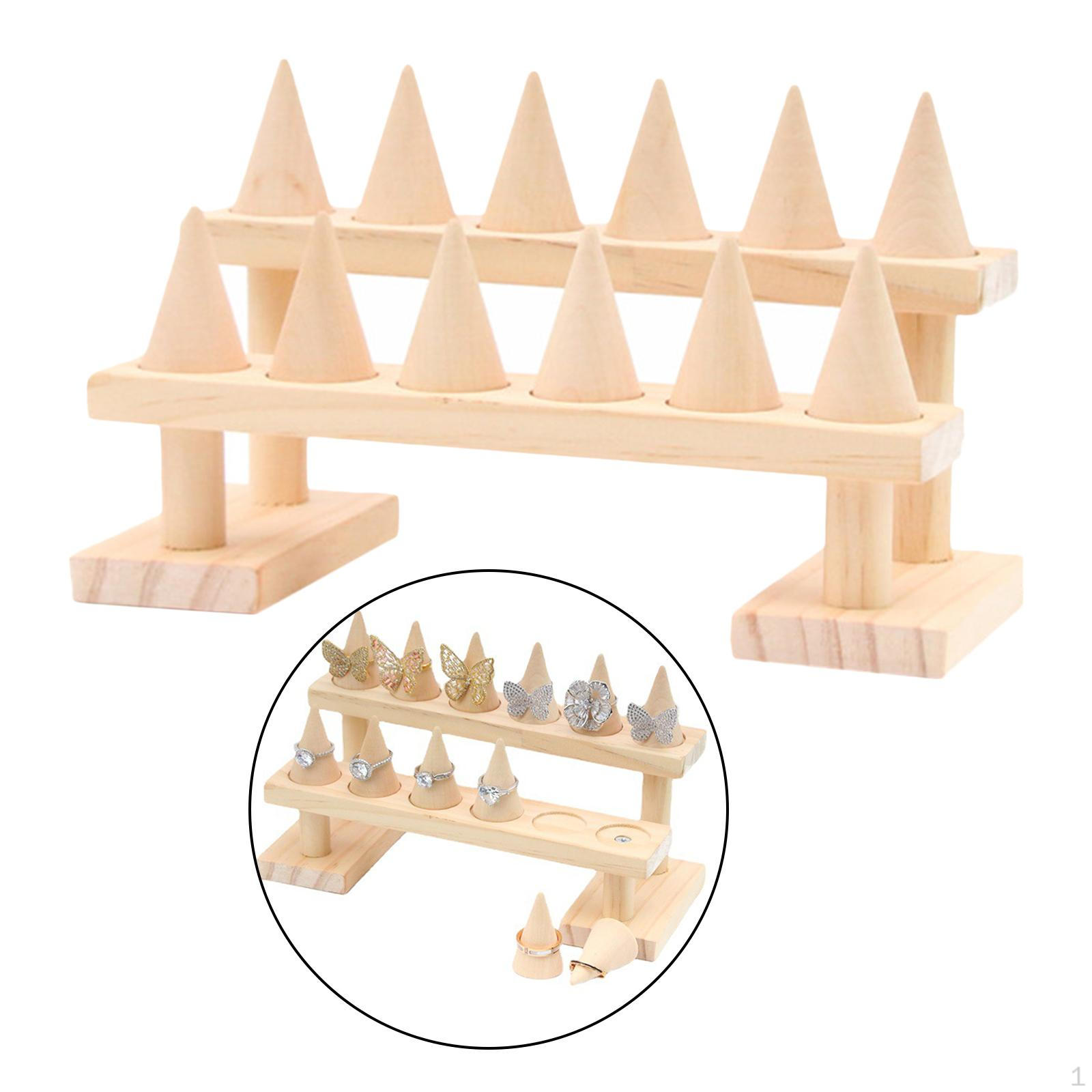 Display Showcase Organizer Stands for Home Accessories 2 tiers