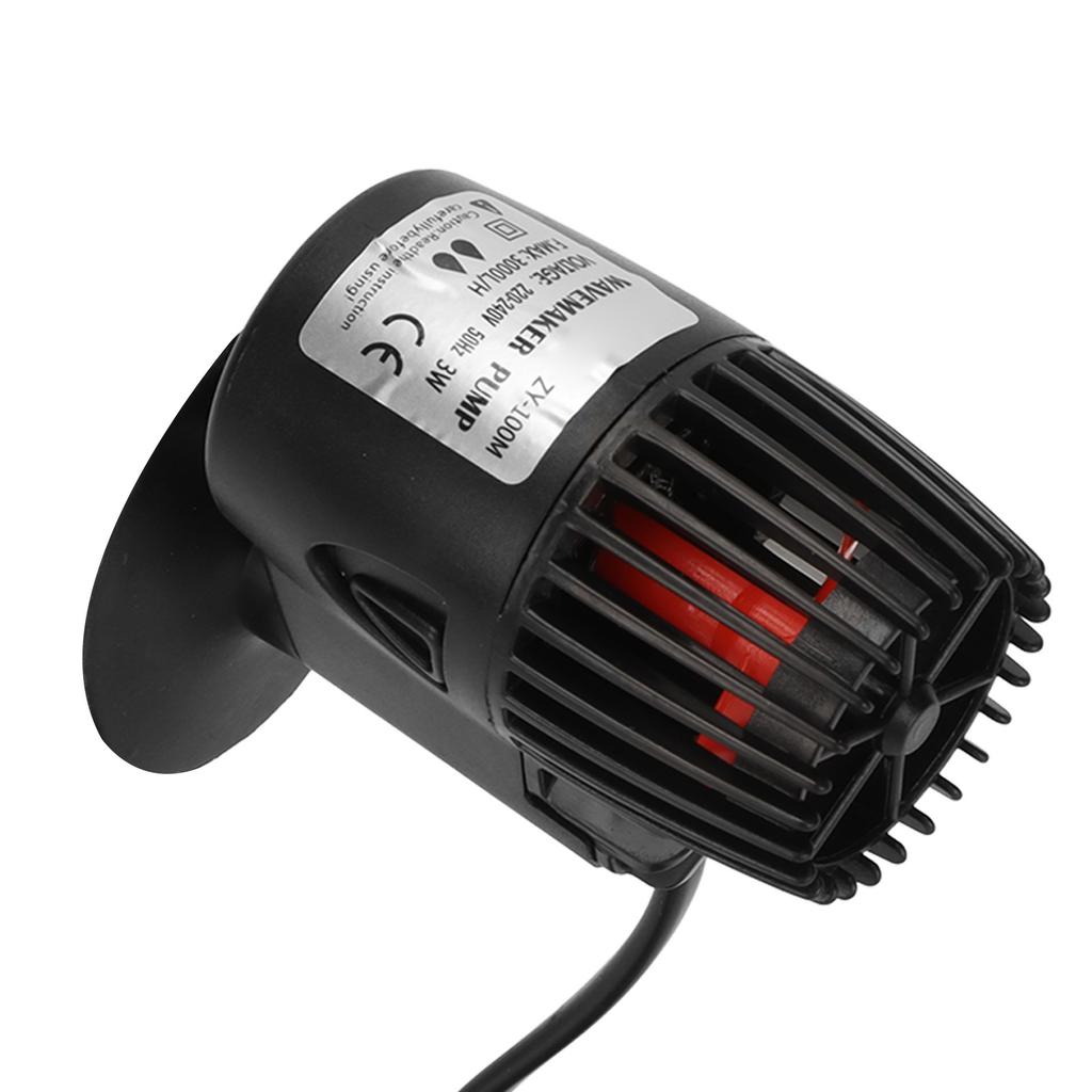 Aquarium Wave Maker Circulation Pump 360 Degree Adjustable Prevent Reversal 3 In 1 Wave Pump for