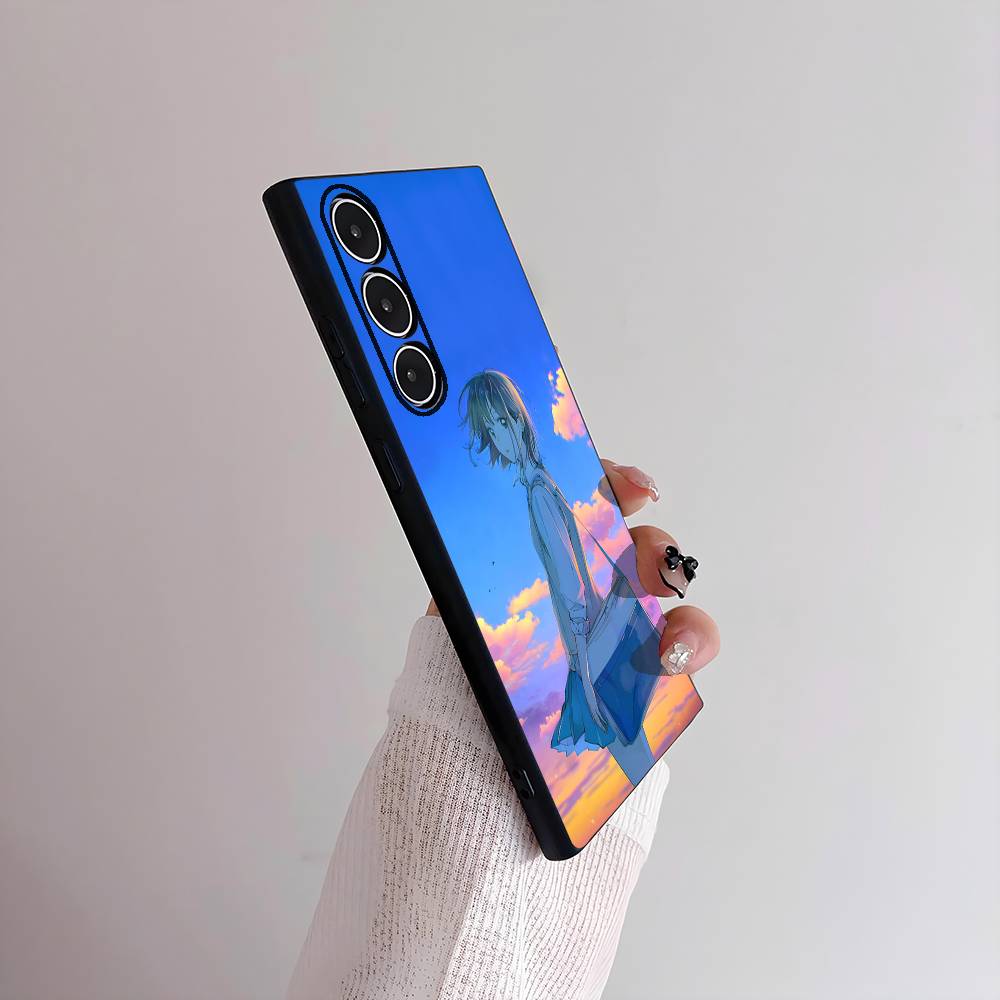 Kawayii Ao no H-Hako Phone Case for Samsung S series s21 s22 s23 s24 s25 FE Plus Ultra TPU Soft to Skin-friendly case