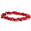 Natural stone bracelet beaded natural gravel elastic stacking wearing versatile high-end light luxury hot-selling bracelet