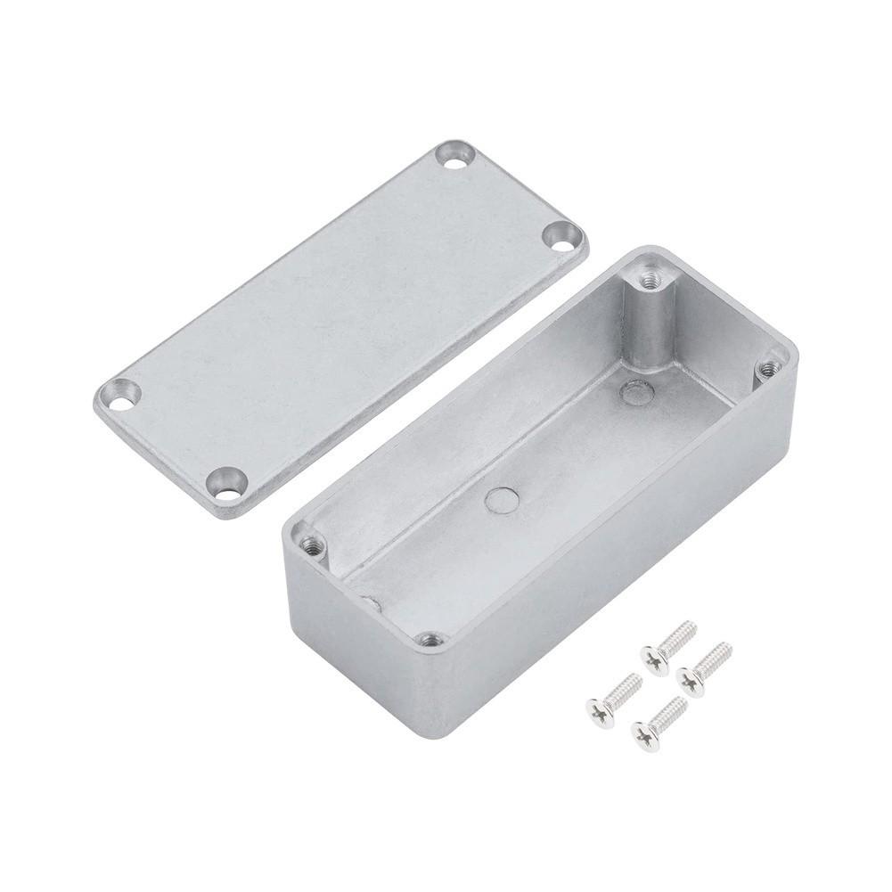 Guitar Effect Aluminum Box Aluminum Box Silver Case