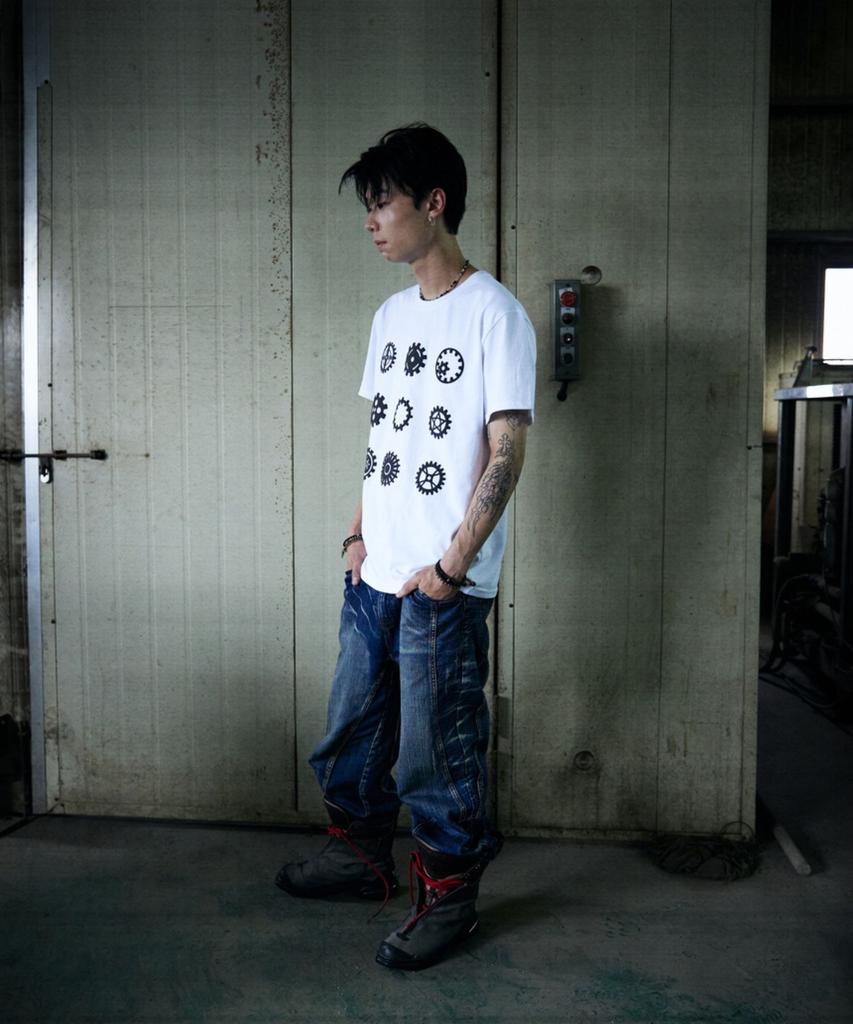 SMOKEASTAR Nine Gears T-Shirts(White)
