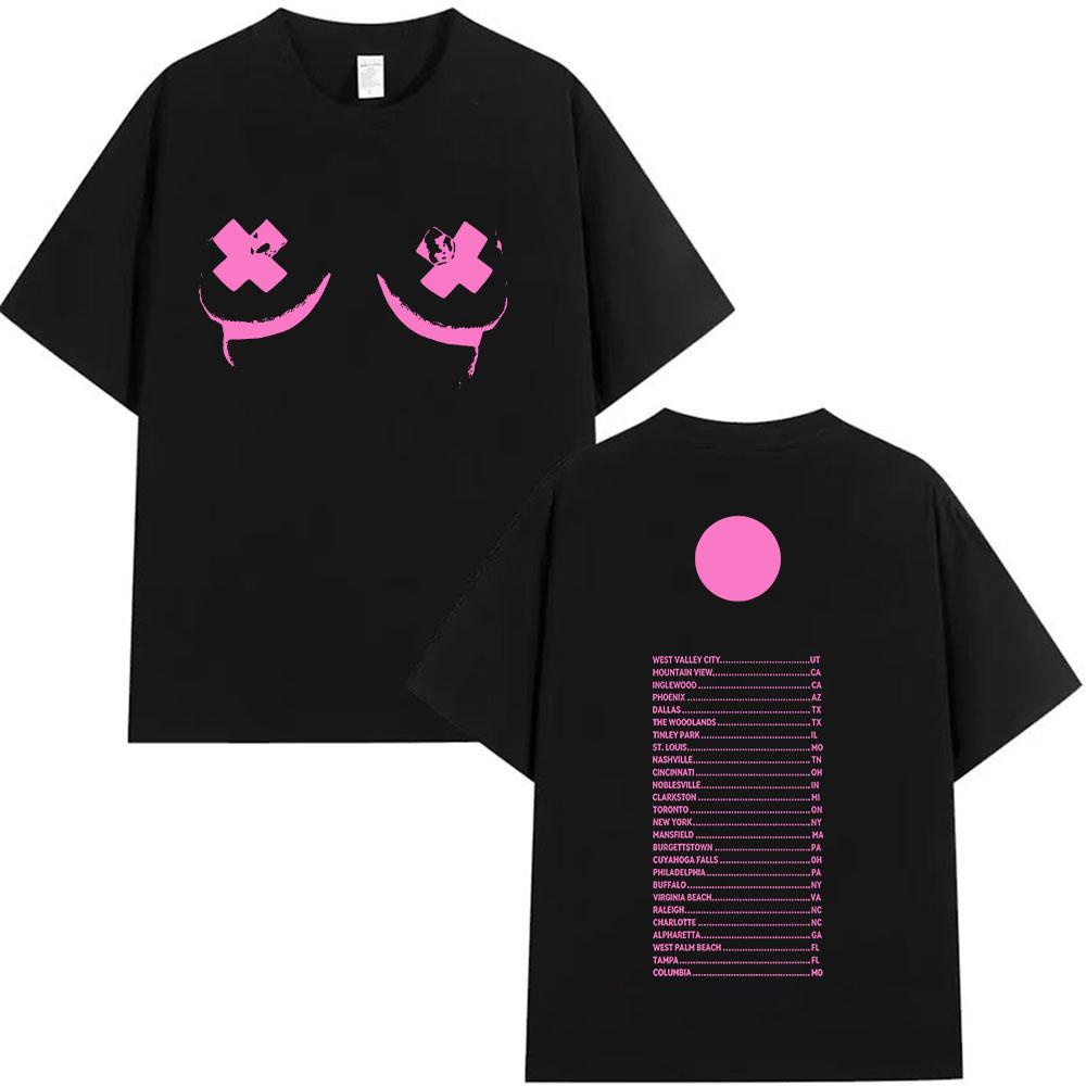 

Kesha The Tits Out Tour Tshirts Men Women Harajuku Vintage Fashion Aesthetic Clothing Oversized Cotton Tshirt Summer Fan Gifts S