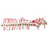Christmas Advent Calendar Bags Hanging 24 Days Countdown Calendar Pocket for Party Celebration