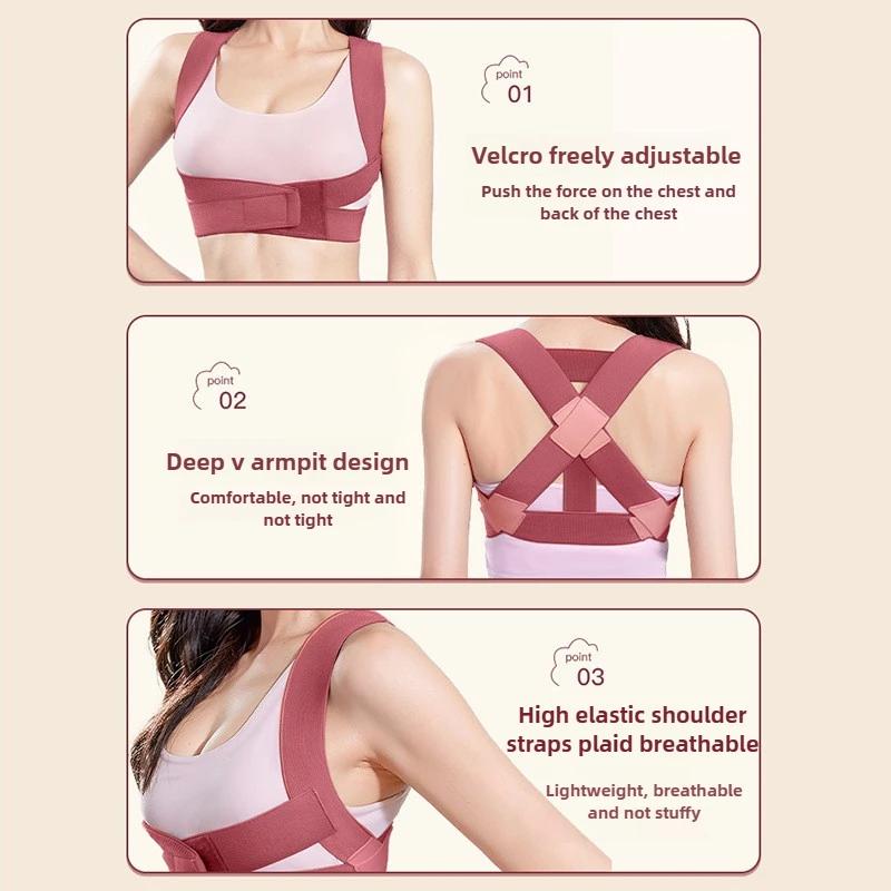Back and Back Excellent Hunchback Correction Device Posture Correction Belt Adult Female Invisible Belt Correction