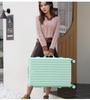 Durable Universal Wheel Leather Trolley Suitcase: Multipurpose Carry-On for Men and Women