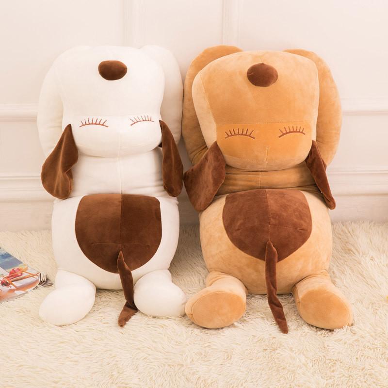 Cuddly Soft Soft Dog Plush Toy Cute Cartoon Children Sleeping Companion Doll