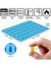 1pc 50 Grids Gummy Bear Mold Silicone Cute With Dropper Candy Chocolate Fondant Moulds DIY Baking Decoration Tools