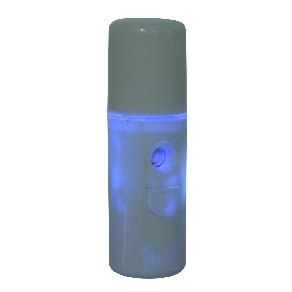 Mist Sprayer Hydrating Portable USB Face Steaming Skin‑Care Humidifier(Pink )