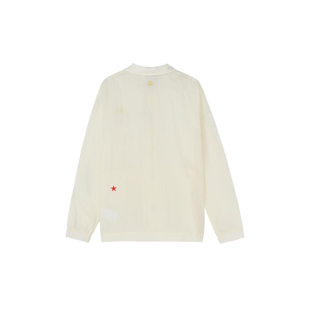 Nike Vintage Embroidered Daisy Logo Long Sleeve Shirt Men Tops Coconut-Milk DM5056-113