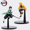 Sıcak Anime Demon Slayer Kimetsu no Yaiba Figürü Kamado Tanjirou Aksiyon Figürü Agatsuma Zenitsu Nezuko Savaşçı PVC Model Oyuncaklar