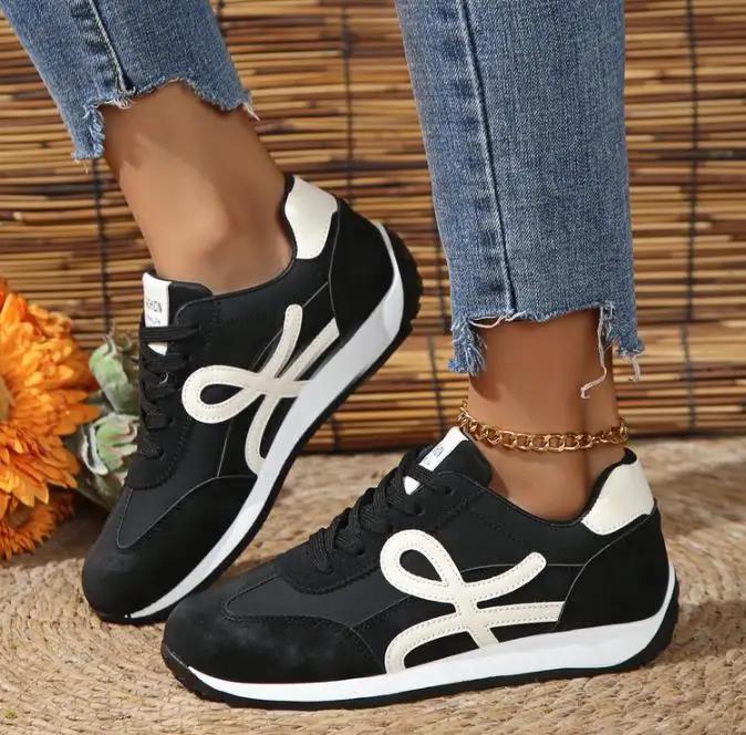 Fashion Brand Fashion Sneaker Luxury Women's Loafers Khaki Vulcanized Shoes Plus Size 42 Comfortable Basketball Shoes Trainers Platform