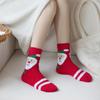 10Pair 24 Christmas Socks Women'S Coral Fleece Thickened Thermal Tube Socks Sleeping Socks Cartoon Half Fleece Floor Socks