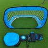 Pop-Up 4-in-1 Fußballtore Netze für Hinterhof Strand Fußball Training Netz Mini Tragbar Faltbar Leicht Indoor Outdoor Fußballtor mit Tragetasche