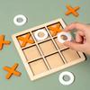 Children's Logical Thinking Mental Board Game Parent-child Early Education XO Chess Puzzle Toddler Toys Wooden