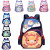 Cute Cartoon Animal Pattern Oxford Fabric School Backpack For Boys And Girls In Grades 1-6 With Breathable Load-reducing Features