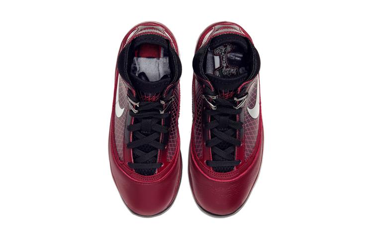Nike Lebron 7 High top Children's Basketball Shoes Team Red Children Aged 3 7 Years Old CK0718-600
