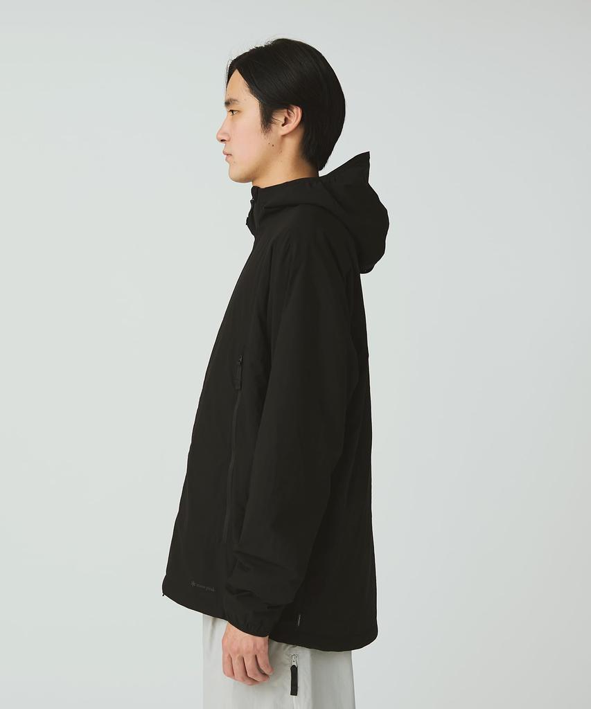 Snow Peak Breathable Insulated Jacket Outer Jacket for Men and Size M JK-25AU027 Women, Black,