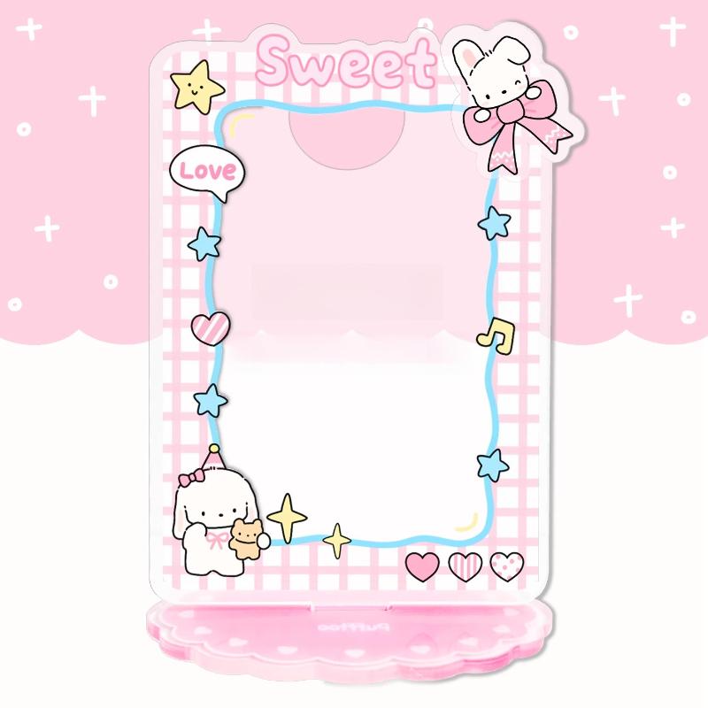 Sweet Puppy Series Acrylic Photo Frame Kawaii Kitten 3 Inch Kpop Photocard Holder for Girls Gifts Japan Style Wholesales 2025