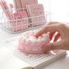 Creative Slow Rebound Cake Toy Portable Slow Rising Cake Squeeze Toy Soft Slow Rebound Squishy Toy Simulated Cake