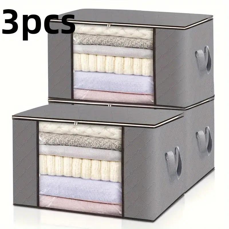 Stackable Non-Woven Storage Cube for Bedroom Wardrobe