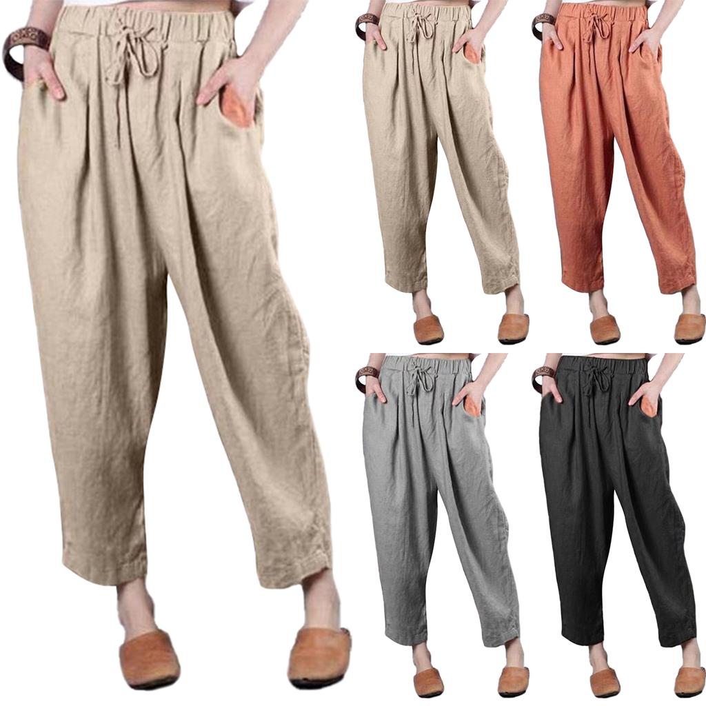 Buy Ladies Casual Trousers Daily Cotton 