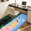 Wicked,Princess Pattern Polyester Office Carpet Chair Mats, Home Decor Dormitory Floor Protector Wit