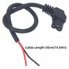 1PC 50cm Length Electric Scooter Power Cord T Type Electric Scooter Charging Line  Scooter Repair