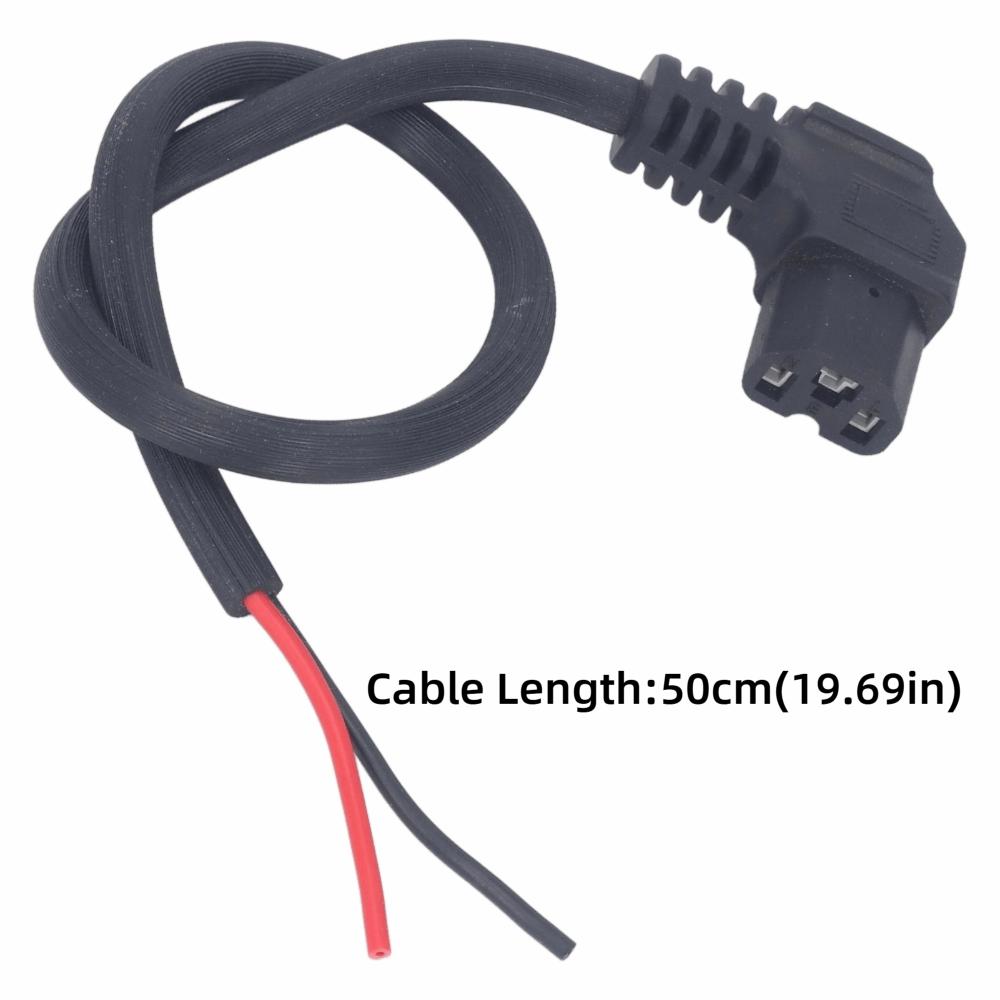 1PC 50cm Length Electric Scooter Power Cord T Type Electric Scooter Charging Line  Scooter Repair
