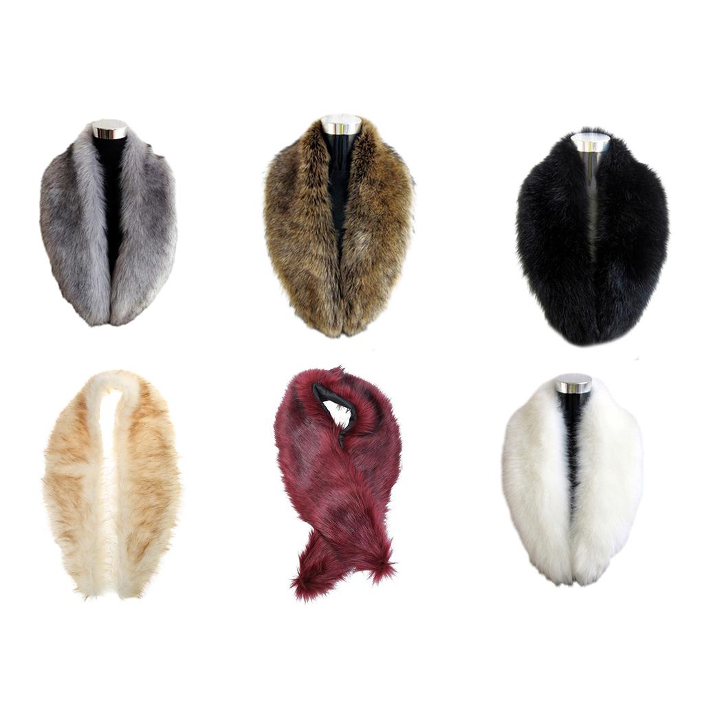 Thicken Adjustable Plush Collar Scarf Wonderful for Girls and Woman at Carnival Parties Vintage Photography Supplies