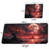 Starry Sky Moon Mouse Pad Large Computer Game Table Mats XXL Rubber -slip Gaming Keyboard Mousepads Long Desk Pads