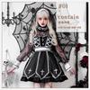 Halloween Costume Cross Nun Costume Vampire Dark Goth Ghost Dress Carnival Costume