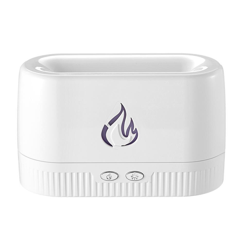 USB 3D Flame Aromatherapy Humidifier with Automatic Spray
