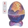 Dinosaur Egg Star Projector Adjustable Angle White Noise Bluetooth Night Light Projector with Remote Control