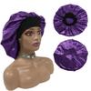 No MOQ Factory Luxury Designer Satin Hair Sleep Bonnets Bonnet