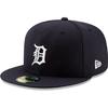 Casquette New Era Detroit Tigers Navy 59Fifty En Coton Pour Adulte - Sportswear