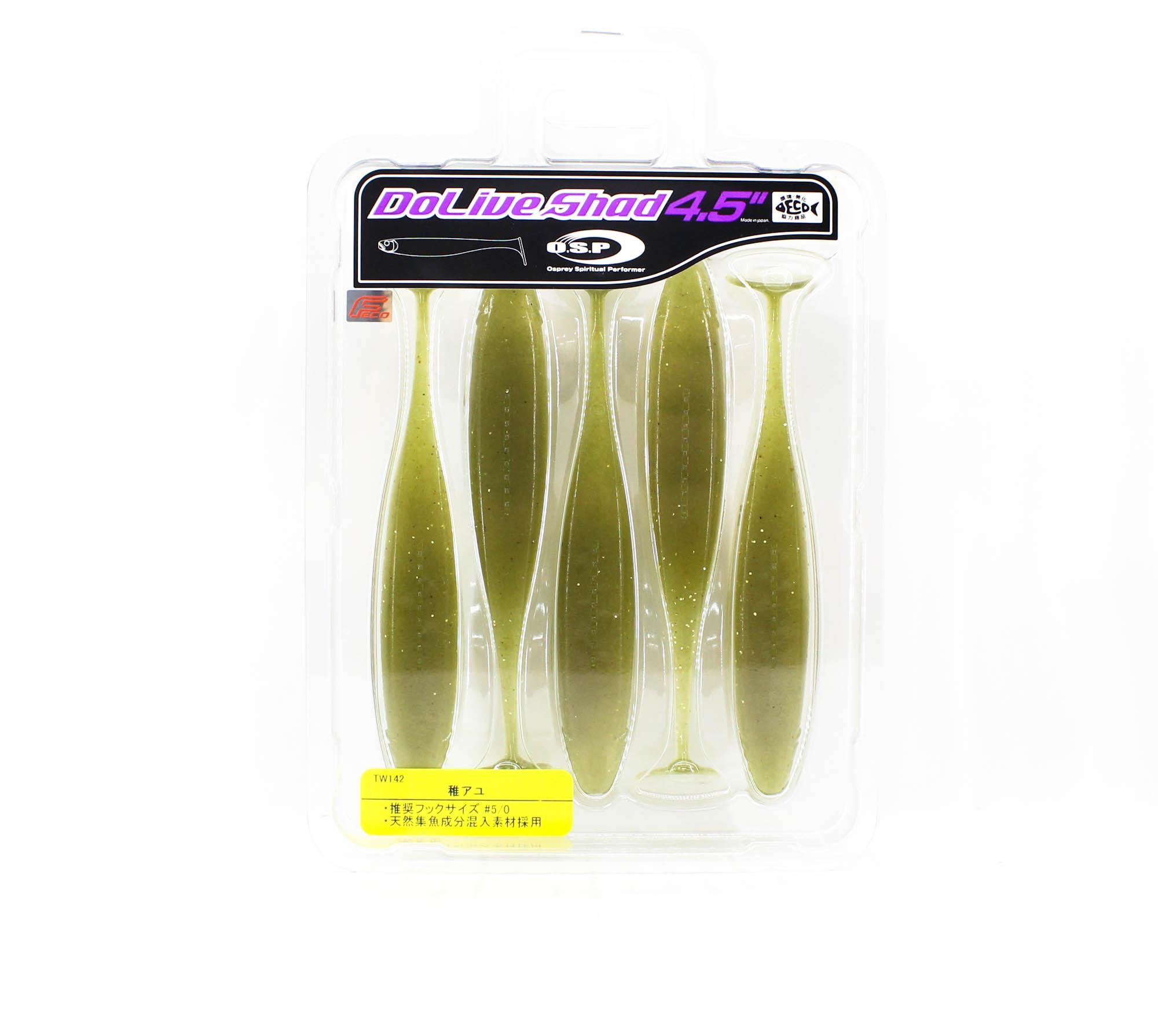 

Мягкая приманка OSP Dolive Shad 4,5 дюйма TW-142 (5855)