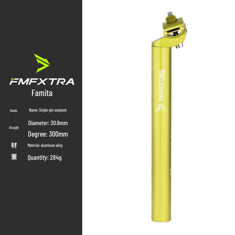 Aluminum Alloy Mountain Bike Seatpost - Sizes: 25.4mm, 27.2mm, 28.6mm, 31.6mm