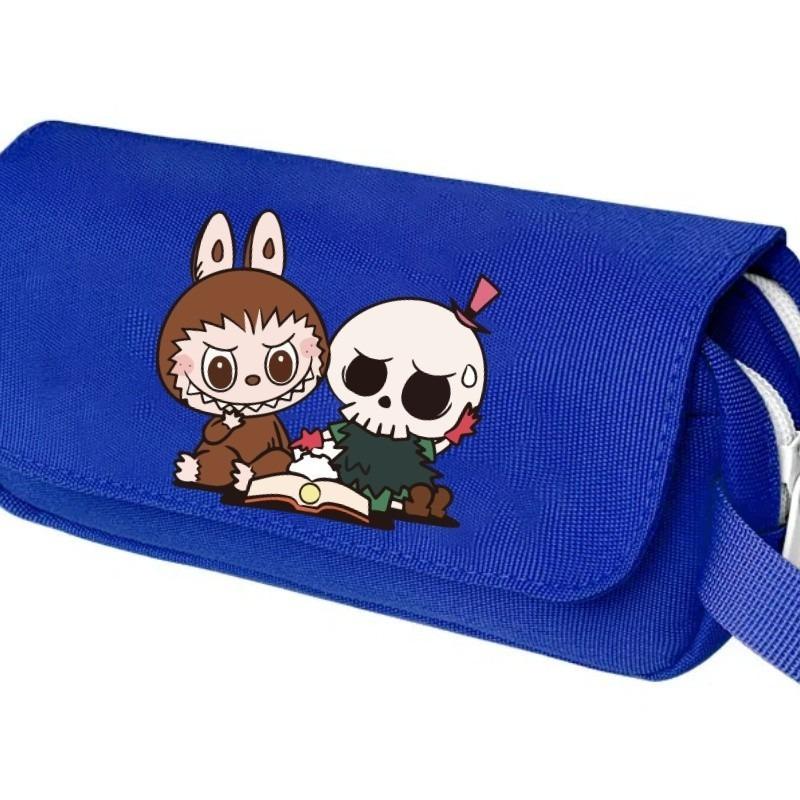

New large-capacity double-layer handheld pencil bag for primary and secondary school students