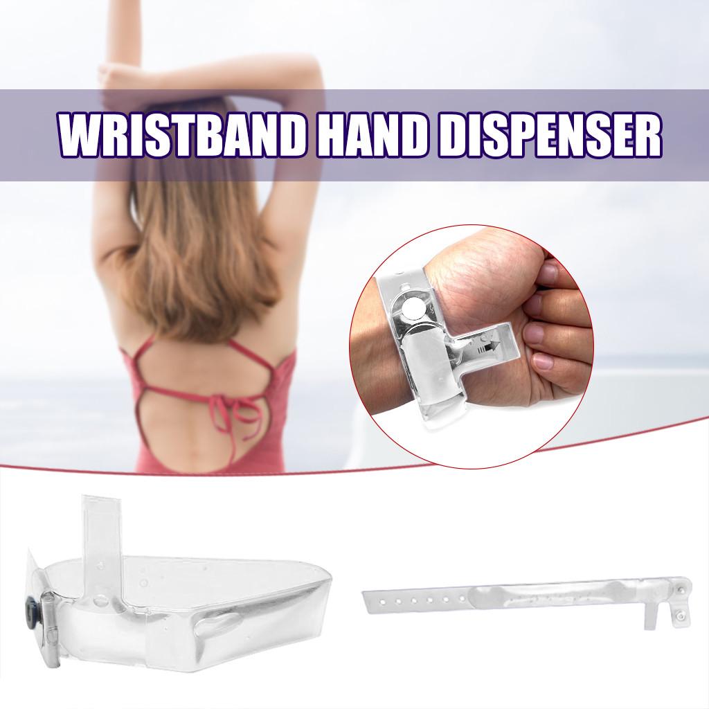 

Ручной Дозатор Портативный Браслет Наручный Дозатор для Рук 8 МЛ 24cm*2cm*1cm