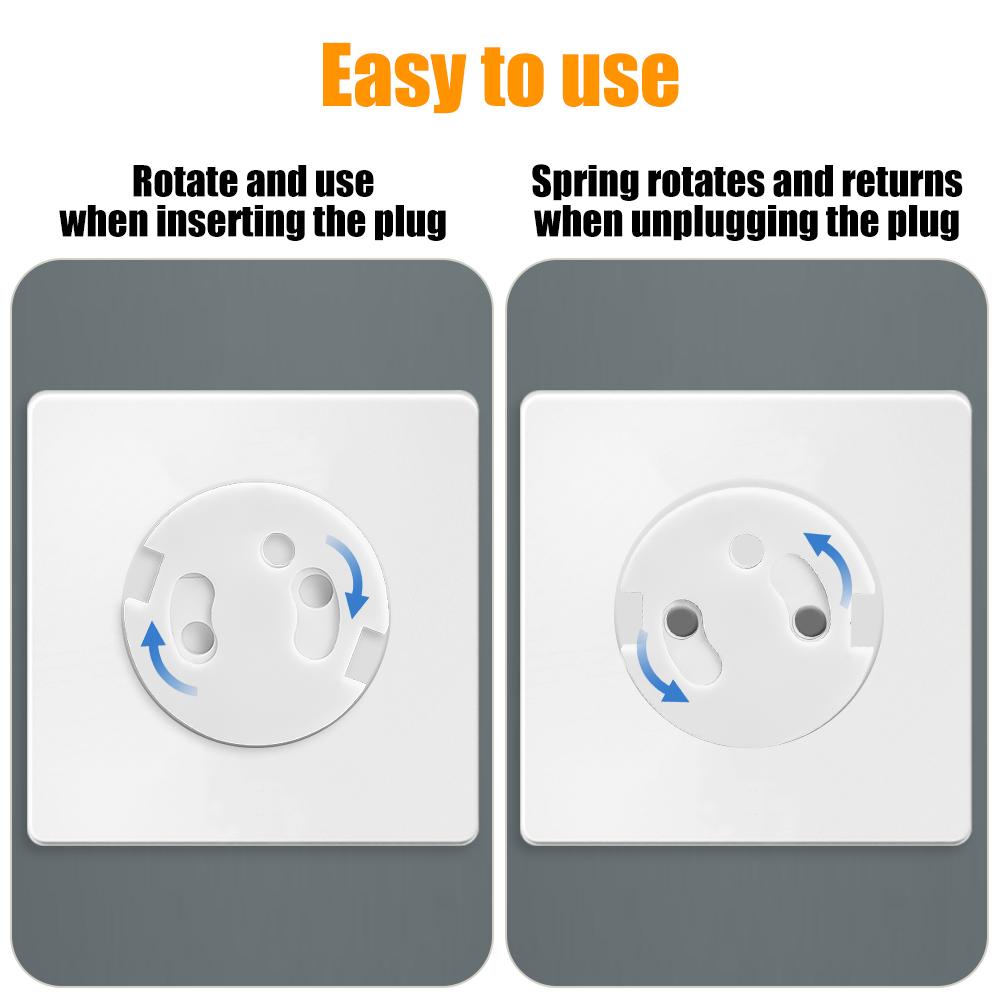 Electrical Guard Security Protection Supplies Baby Care Outlet Socket Cover Counter-Electric Shock Infant Plug Power Accessories