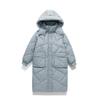 Winter New Loose Fashion Hooded Down Cotton-padded Jacket Women's Long Padded Over-the-knee Warm Coat Coat.