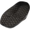 Motorcycle Seating Bucket Lining Mat Seat Bucket Pad PU Rear Cargo Trunk Liner Pad Rear Seat Protection Tool Fit for ADV160 ADV 160 (Black)