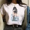 Women T Shirt Fashion Casual Female Print Shirt Loose Women Oneck Tops Harajuku 90s Girls Kawaii T Shirt Korean Style Clothes
