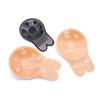 1 Pair Women Nipple Covers Invisible Sticky Adhesive Anti-slip Silicone Reusable Anti-exposure Soft Breathable Push Up Bunny Ear Shape Breast